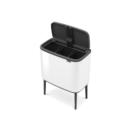Мусорный бак Touch Bin Bo (3 х 11 л), Белый 313523 Brabantia