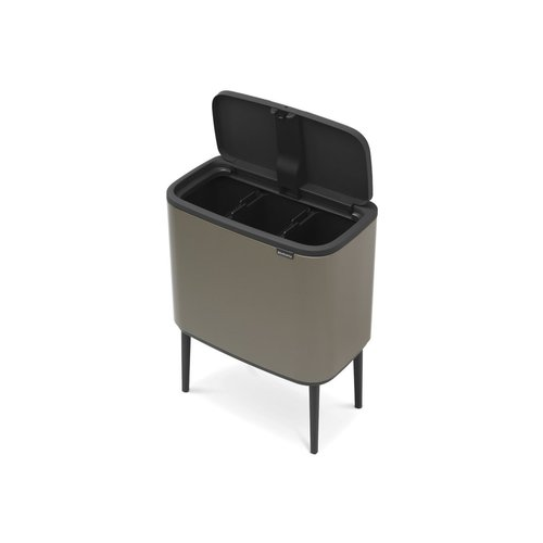 Мусорный бак Touch Bin Bo (11 л + 23 л), Платиновый 316043 Brabantia