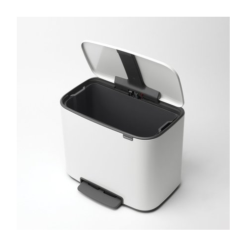 Мусорный бак Bo с педалью (36 л), Белый 121388 Brabantia