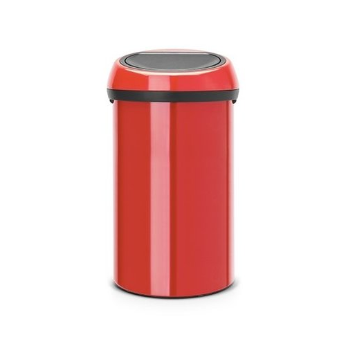 Мусорный бак Touch Bin (60 л), красный 402487 Brabantia