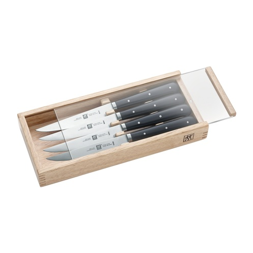Набор стейковых ножей, 4 пр., в деревянной коробке 39029-004 Zwilling