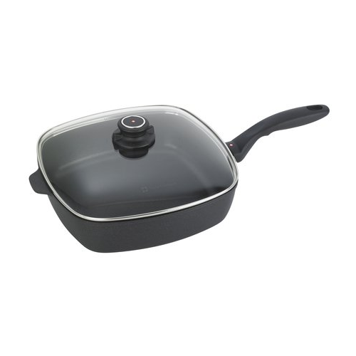Сотейник квадратный со стеклянной крышкой, 28х28 см XD 66283C Swiss Diamond