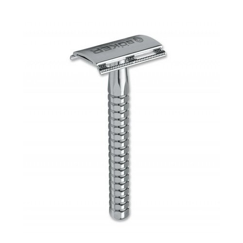 Станок Т-образный для бритья Low-Profile, 9.5 см, серебристый 04BO172 Boker