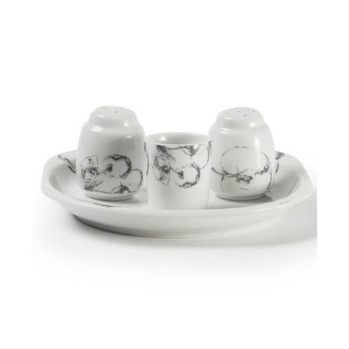 Набор для специй Black Apple, 4 пр 009104 2241 Tunisie Porcelaine