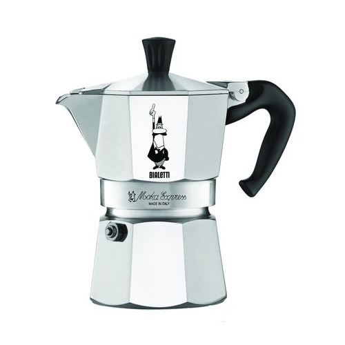 Гейзерная кофеварка Moka Express (0.13 л), на 3 чашки (1162) 0001162 Bialetti
