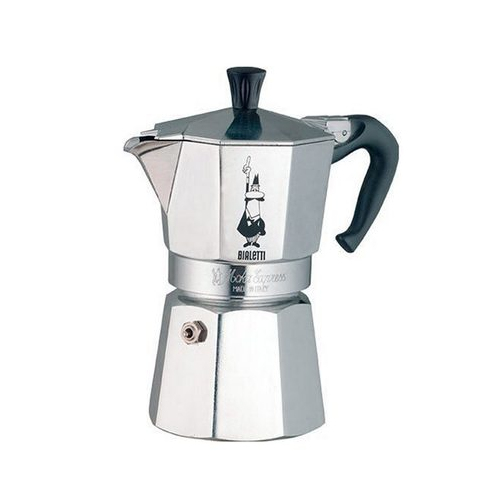 Гейзерная кофеварка Moka Express 1164 (0.19 л), на 4 чашки (1164) 0001164 Bialetti