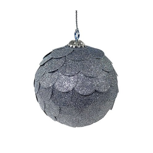 Шар новогодний декоративный Paper ball, серебрянный en_ny0073 EnjoyMe