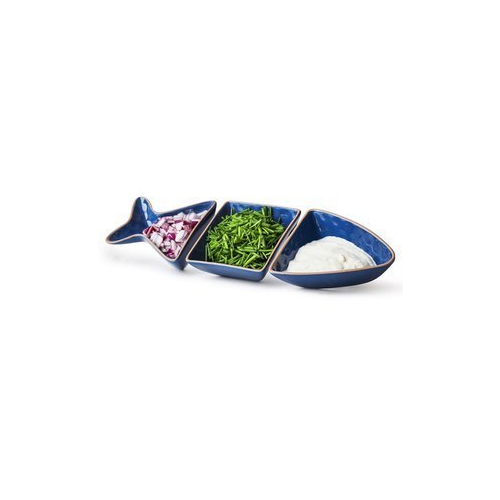Менажница "Fish", 30х10х4 см, синяя 5017779 Sagaform