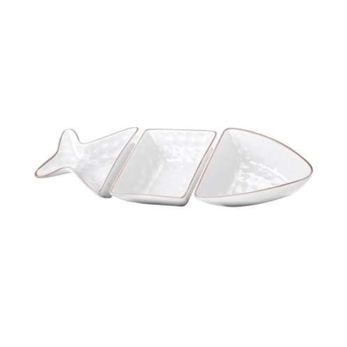 Менажница "Fish", 30х10х4 см, белая 5017822 Sagaform