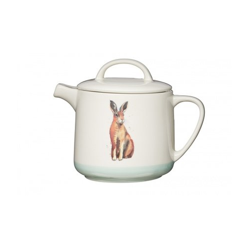 Чайник Apple Farm (1.4 л), 15х16 см, бежевый AFTEAPOT Kitchen Craft