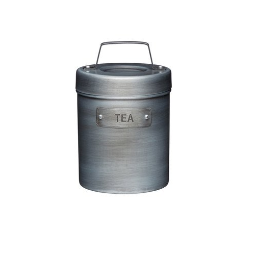 Емкость для хранения чая Industrial Kitchen, 10.5 смх17 см, серая INDTEA Kitchen Craft