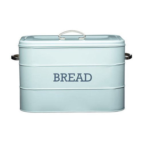 Хлебница Living Nostalgia, 24х21.5х25 см, голубая LNBBINBLU Kitchen Craft