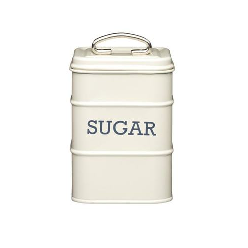 Емкость для хранения сахара, 11х11х17 см, белая LNSUGARCRE Kitchen Craft