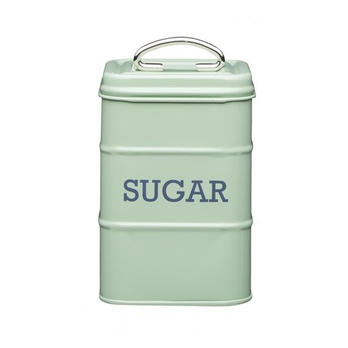 Емкость для хранения сахара, 11х11х17 см, зеленая LNSUGARGRN Kitchen Craft