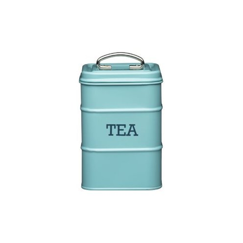 Емкость для хранения чая Living Nostalgia, 11х11х17 см, голубая LNTEABLU Kitchen Craft