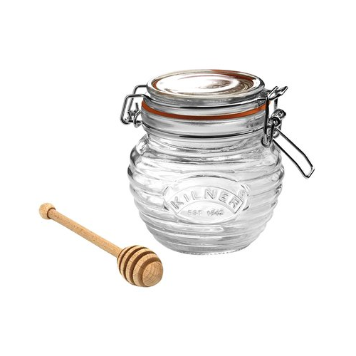 Банка для мёда (0.4 л), 10.3х10.5 см, 2 пр. K_0025.887V Kilner