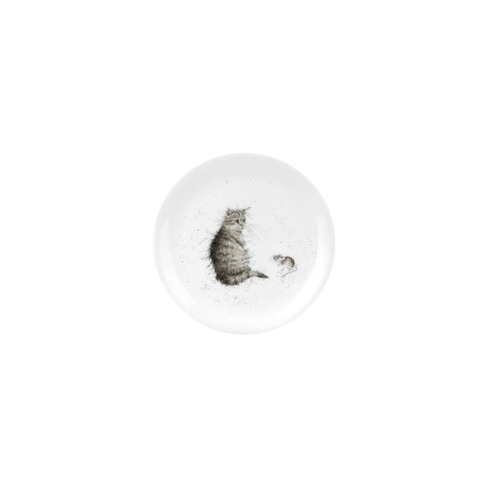 Тарелка закусочная Забавная фауна Кот и мышь, 20 см RWC WNLU5658-XB-1 Royal Worcester
