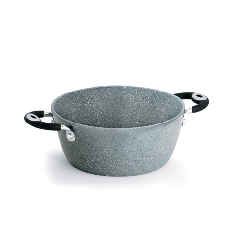 Кастрюля Donatello (4 л), 24 см, серая OB6PT024/FB Bialetti