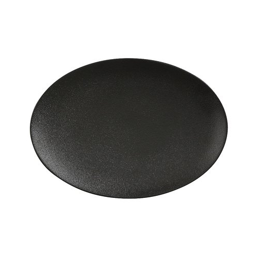 Тарелка овальная Икра, 30х22 см, черная MW602-AX0205 Maxwell & Williams