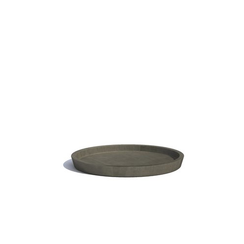 Поддон Amsterdam, 50х3.5 см, антрацит 74.019.60A ECOPOTS