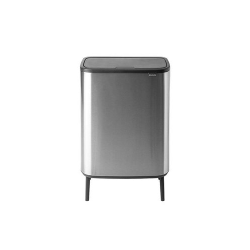 Мусорный бак Bo Touch Bin Hi (2x30 л), 54.5х31.2х81.5 см, стальной 130649 Brabantia