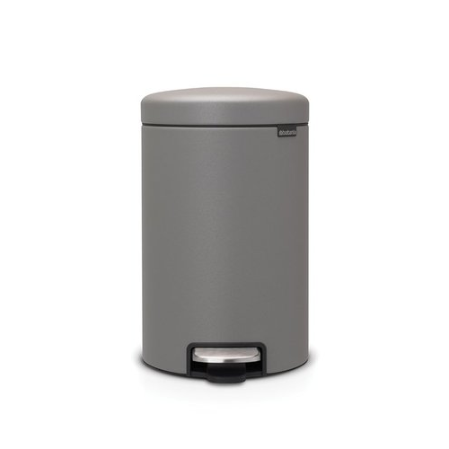 Мусорный бак с педалью newIcon (12 л), 25.1х33.8х41.1 см, серый 119149 Brabantia