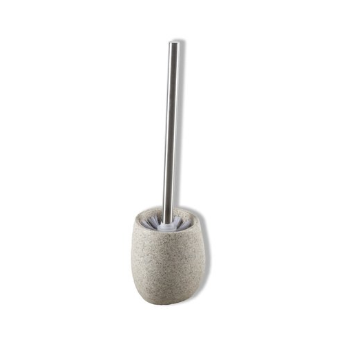 Ершик туалетный Arena Stone, 10х36.5 см, бежевый 268405 D'casa