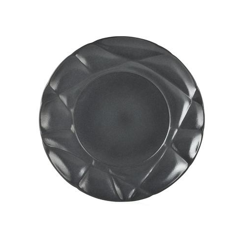 Тарелка десертная Succession Black, 21х2.2 см, черная 650731 Revol