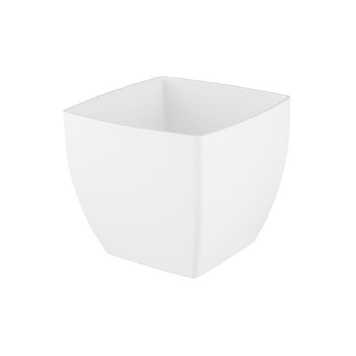 Кашпо Siena, 30х30х27 см, белое глянцевое 801156 Artevasi