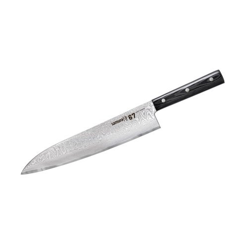 Нож кухонный Гранд Шеф 67 Damascus, 24 см SD67-0087M/K Samura