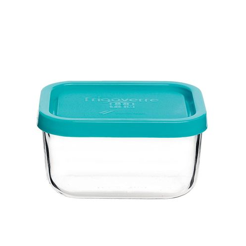 Контейнер Frigoverre Classic (0.4 л), 13х10 см, синяя крышка 335170MA2121990 Bormioli Rocco