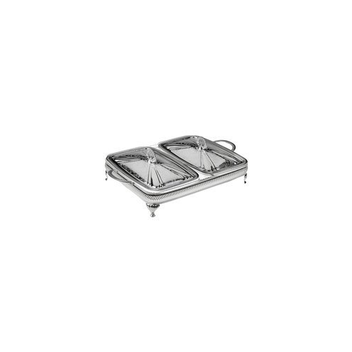 Мармит для двух блюд с крышками, 41х28х19 см QA-0/6280 Queen Anne