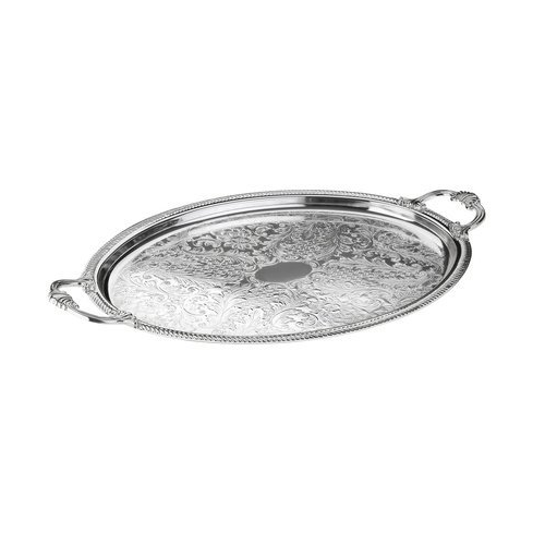 Поднос овальный с ручками, 50х32 см QA-0/6463 Queen Anne