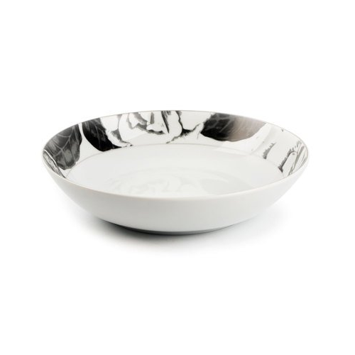 Тарелка глубокая Черный Базилик, 21 см 5500221 2371 Tunisie Porcelaine
