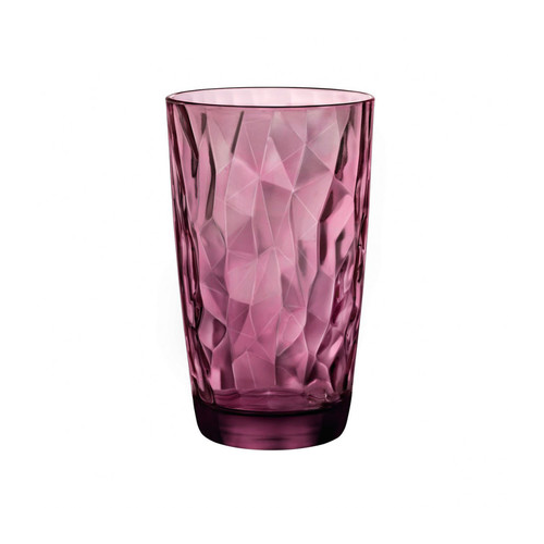 Стакан высокий Diamond Rock Purple (470 мл) 350270M02321990 Bormioli Rocco