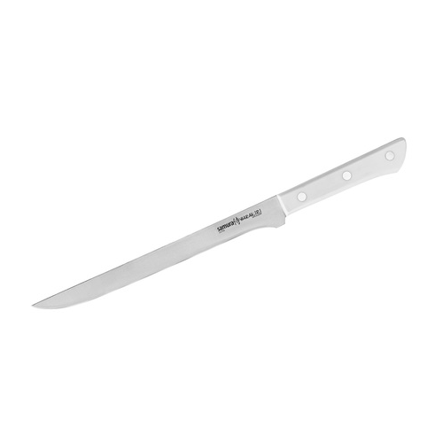 Нож кухонный филейный Harakiri, 21.8 см SHR-0048W/K Samura