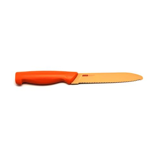 Нож кухонный универсальный, 22.5 см, оранжевый 5K-O Atlantis