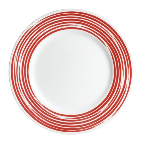 Тарелка обеденная Brushed Red, 27 см 1118387 Corelle