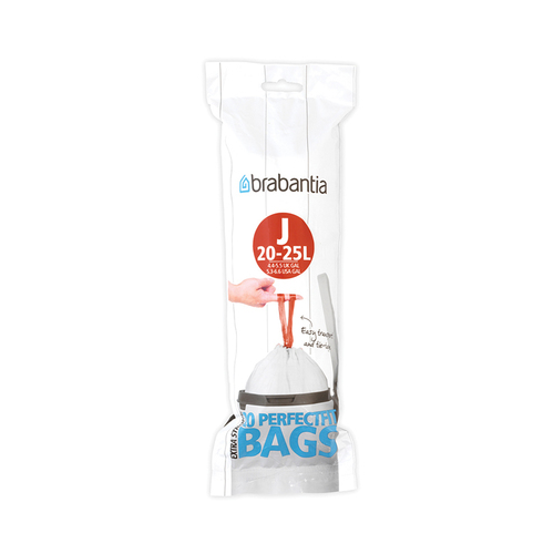 Пакет пластиковый J (23 л), 20 шт 115585 Brabantia