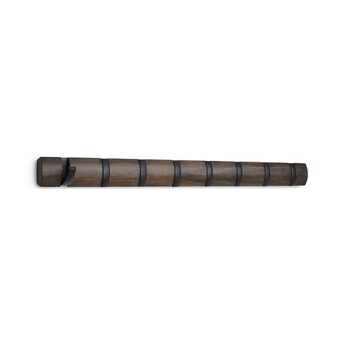 Вешалка настенная Flip, 8 крючков, 81.5 см, черная 318858-048 Umbra