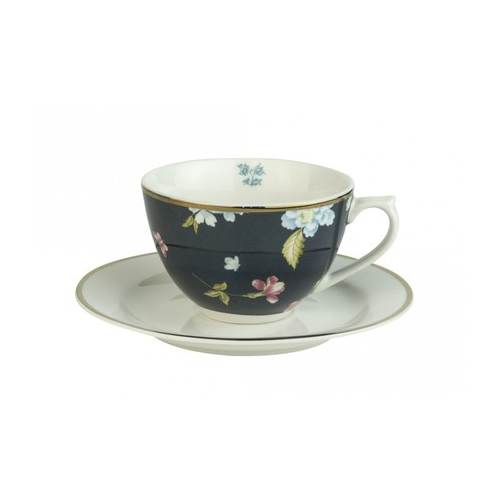 Кофейная пара капучино Cobblestone Pinstripe (260 мл) 181228 Laura Ashley