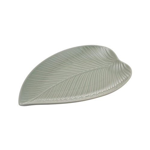Блюдо сервировочное In The Forest Leaf, 31.5х20.4 см, серо-зеленое 2002.225 Mason Cash