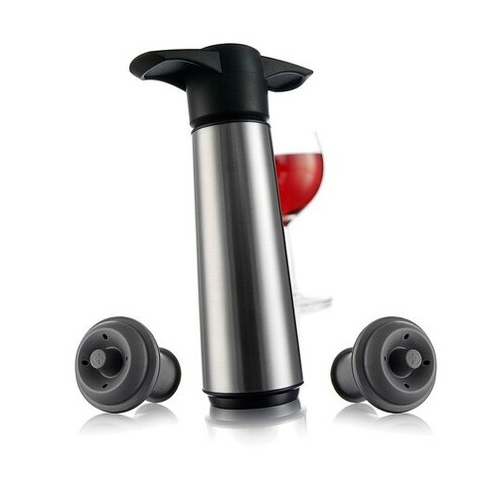 Вакуумный насос с 2-мя пробками, 12.8х7 см 06492606 VacuVin