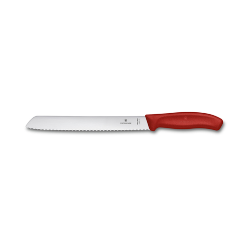 Нож для хлеба SwissClassic Red Extension, 21 см, красный 6.8631.21B Victorinox