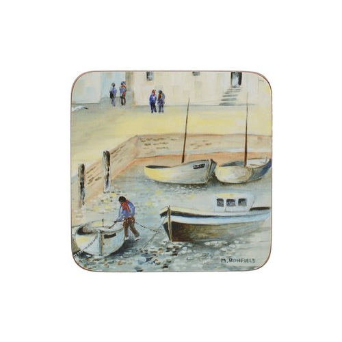 Подставка пробковая Cornish Harbour, 10х10 см, 6 шт 5169620 Creative Tops