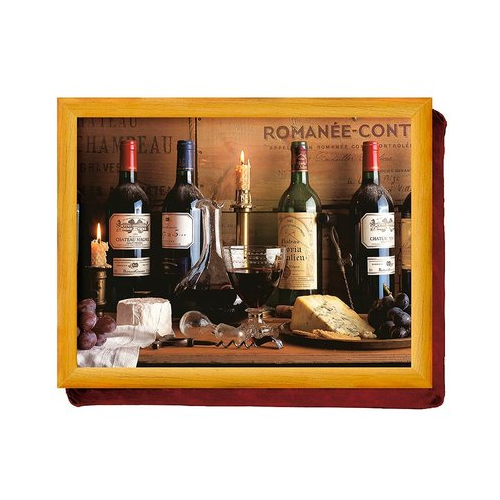 Поднос на подушке Vintage Wine, 44х33х6 см LT660 Creative Tops