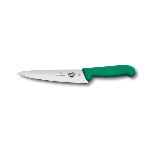 Нож разделочный Fibrox, 19 см, зеленый 5.2004.19 Victorinox