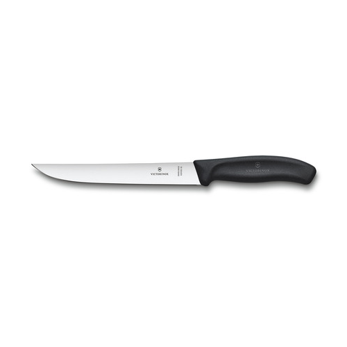 Нож разделочный SwissClassic, 18 см, черный 6.8103.18B Victorinox