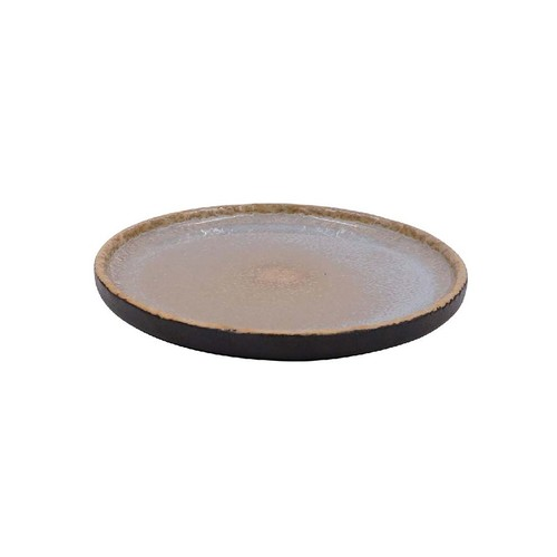 Тарелка Rock, 24.5 см, коричневая L9422-ST-IVES-B(BS-BLACK) Roomers