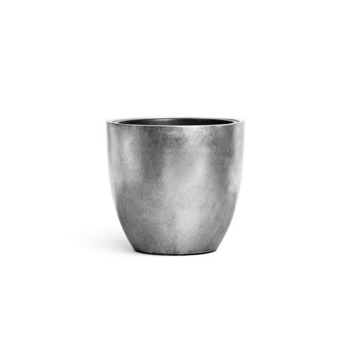 Кашпо Effectory Metal Округлый конус, 47х50 см, серебро 41.3320-04-031-SLV-50 Treez
